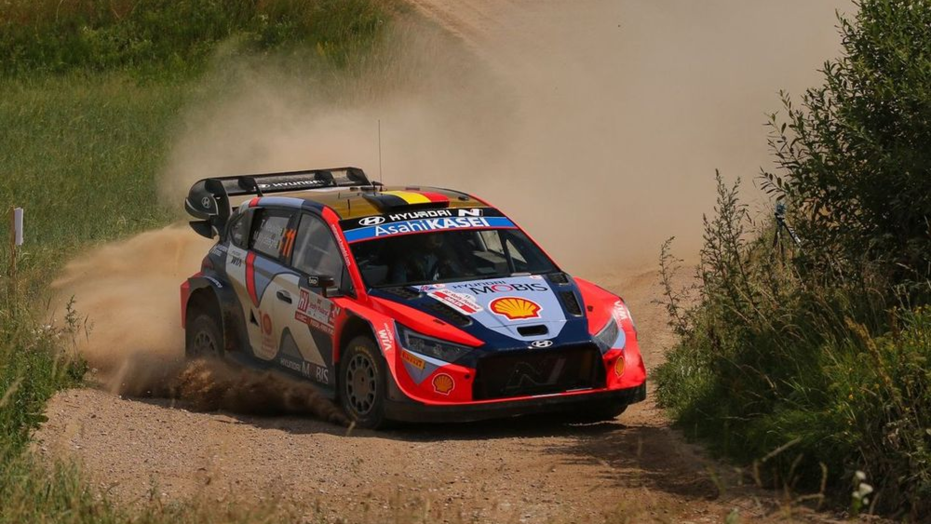 Thierry Neuville took victory in the toughest WRC Acropolis Rally of recent years