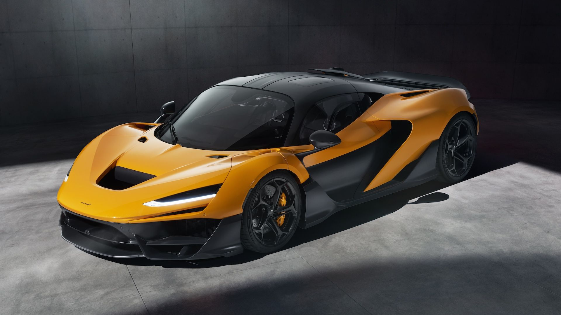 McLaren W1 With 1,258 Horsepower Introduced