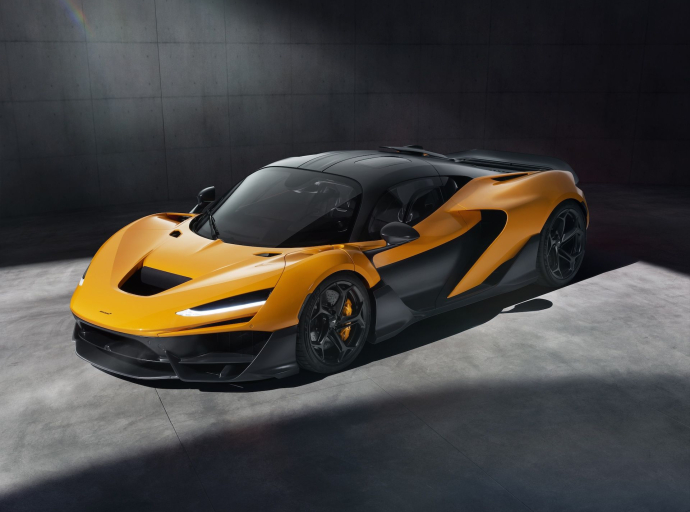 McLaren W1 With 1,258 Horsepower Introduced